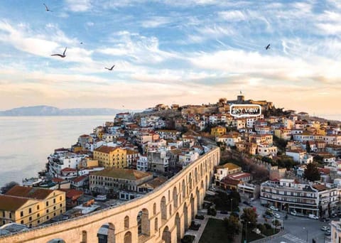 Property building, Neighbourhood, Bird's eye view, Location