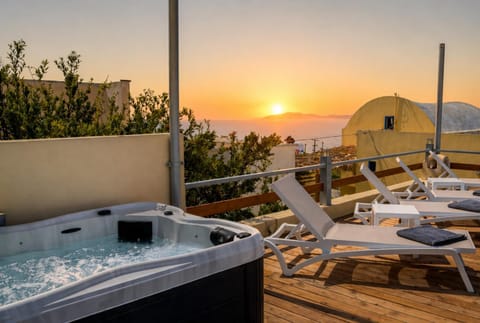 Hot Tub, Sunset