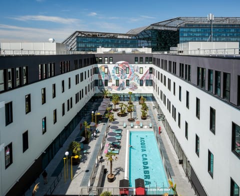 Pool view, Inner courtyard view