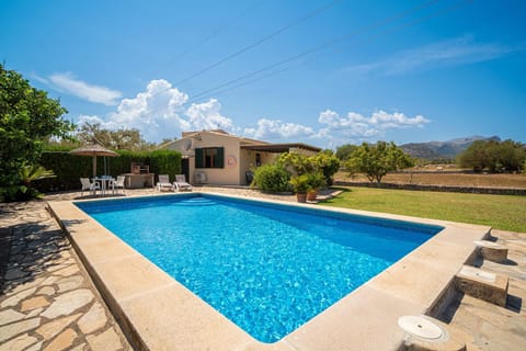 Natural landscape, Garden, Swimming pool, sunbed
