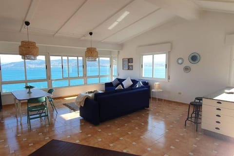Living room, Seating area, Sea view