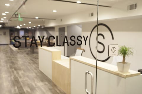 Facade/entrance, Property logo or sign, Lobby or reception