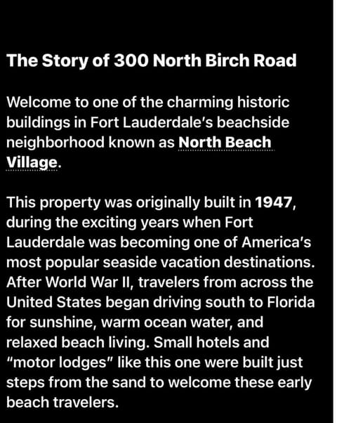 Little Paris by the ocean self check in Hotel in Fort Lauderdale