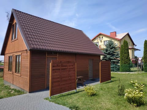 Domki drewniane u Marioli House in Pomeranian Voivodeship