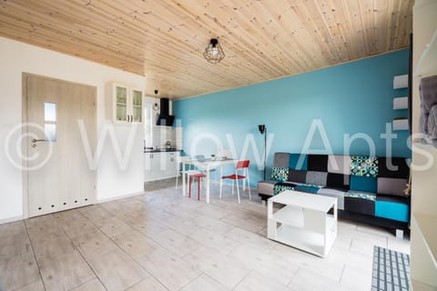 Kitchen or kitchenette, Living room, Seating area
