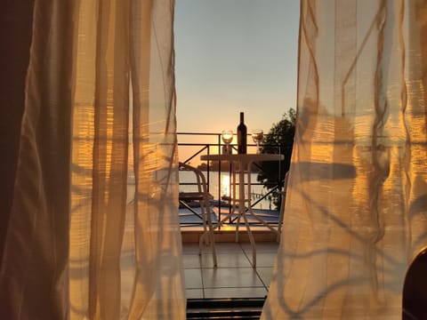 Summer, Balcony/Terrace, On site, Sea view, Sunrise, Sunset