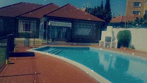 Property building, Pool view, Swimming pool