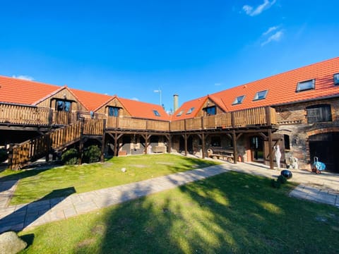 Property building, Spring, Garden view