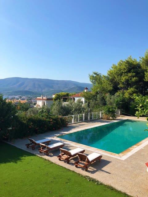 Day, Natural landscape, Garden view, Pool view