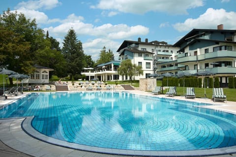 Property building, Pool view, Swimming pool