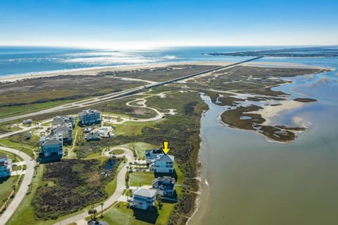 Blue Claws House in Galveston Island
