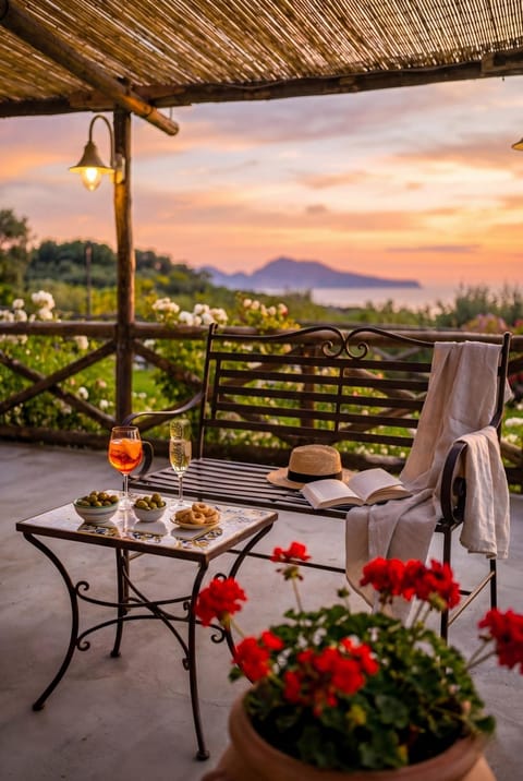 Patio, Restaurant/places to eat, Garden, Balcony/Terrace, Food and drinks, Sea view