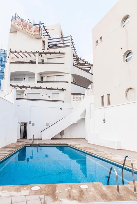 Property building, Pool view, Swimming pool