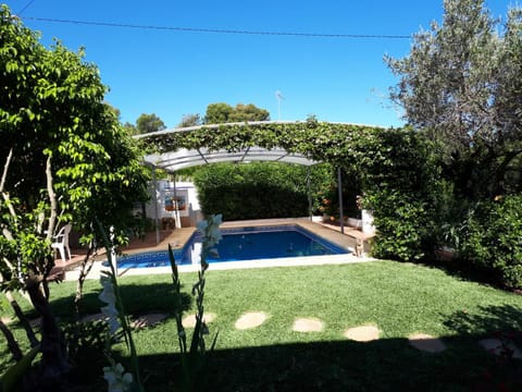 Villa Paradise Private pool and garden in a natural park for 9 House in Xàbia