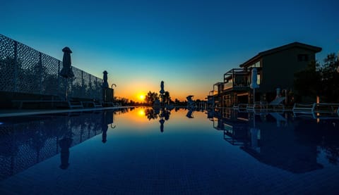 View (from property/room), Decorative detail, Landmark view, Pool view, Swimming pool
