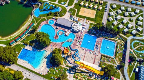 Bird's eye view, Aqua park, Swimming pool
