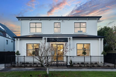 Property building, Sunset