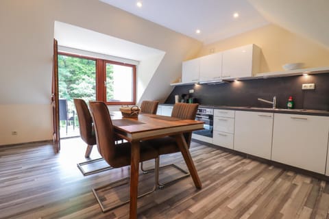 Kitchen or kitchenette, Dining area