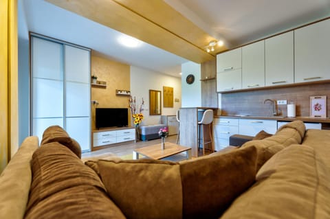 TV and multimedia, Kitchen or kitchenette, Living room, Seating area, Dining area, stove