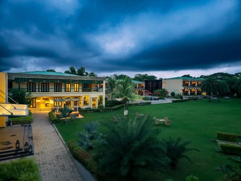 Property building, Natural landscape, Garden, Garden view