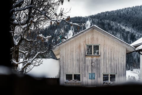 Property building, Day, Winter, Mountain view