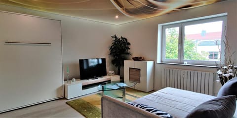 Communal lounge/ TV room, Bed, TV and multimedia, Living room, Photo of the whole room, Seating area