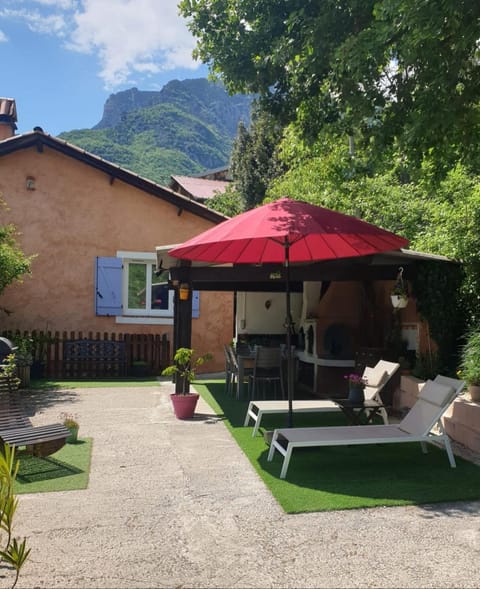 Property building, Patio, BBQ facilities, View (from property/room), Garden view, Mountain view