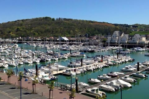 VILLA CATHY DUPLEX PLEIN SUD VUE PORT avec PISCINE INTERIEURE CHAUFFÉE Apartment in Cabourg