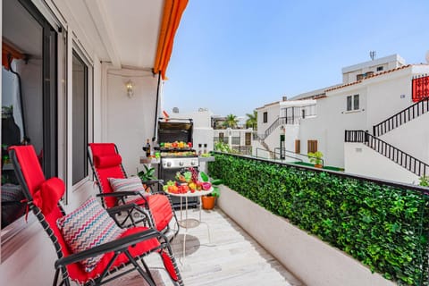 Day, View (from property/room), Balcony/Terrace, Seating area, sunbed