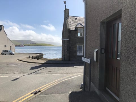 Property building, Facade/entrance, Sea view, Street view