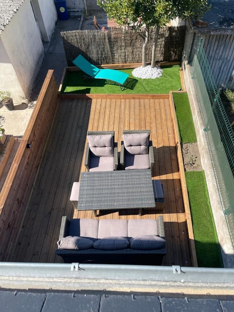 Cosy Solidor T2 avec jardin terrasse 100m plage Apartment in St-Malo