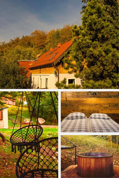 Property building, Bed, Garden, Spa and wellness centre/facilities