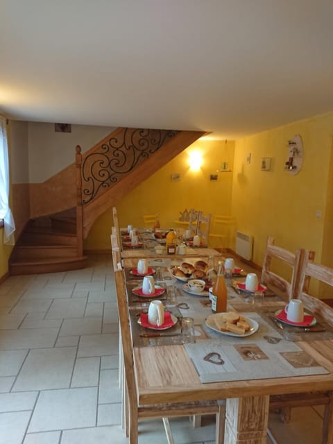 Dining area, Breakfast