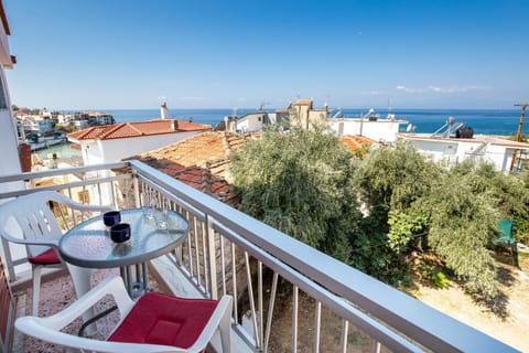 Natural landscape, View (from property/room), Balcony/Terrace, Sea view