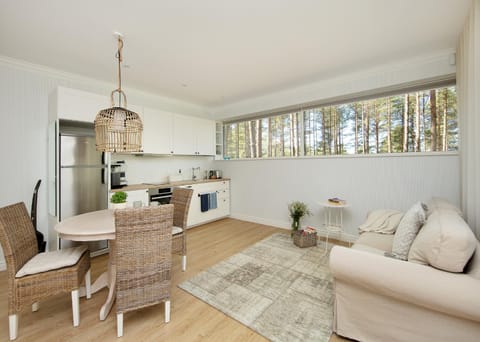 Kitchen or kitchenette, Living room, Photo of the whole room, Dining area