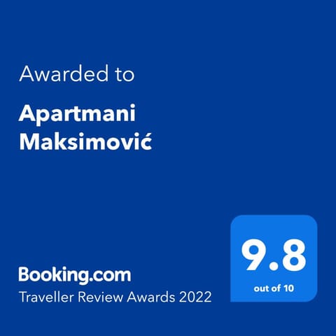 Apartmani Maksimović Apartment in Zlatibor District, Serbia