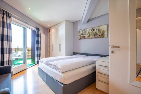Property building, Living room, Bedroom