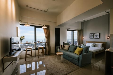 Living room, Photo of the whole room, Seating area, Sea view