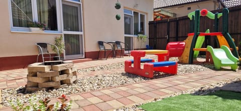 Property building, Facade/entrance, Children play ground