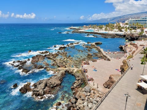 View (from property/room), Beach, City view, Landmark view, Sea view