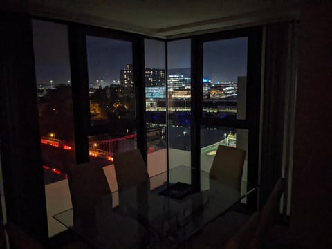 Night, View (from property/room), Balcony/Terrace, City view