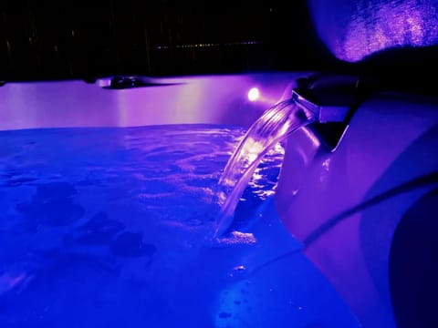 Night, Hot Tub, Pool view, Swimming pool