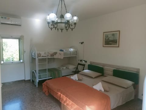 Bed, Photo of the whole room, Bedroom, air conditioner