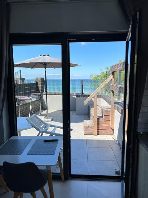 Patio, Natural landscape, View (from property/room), Balcony/Terrace, Sea view