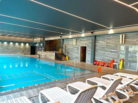 Apartament Superior Blue Przy Plaży- FREE Pool, Saunas, Jacuzzi, Fitness, Salzgrotte Apartment in West Pomeranian Voivodeship, Poland