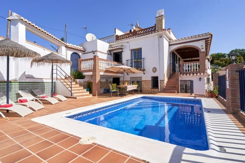 Property building, Living room, Swimming pool