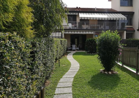 Property building, Garden view