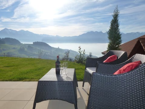 Balcony/Terrace, Seating area, Mountain view