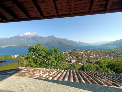 Day, Natural landscape, View (from property/room), Balcony/Terrace, Lake view, Mountain view