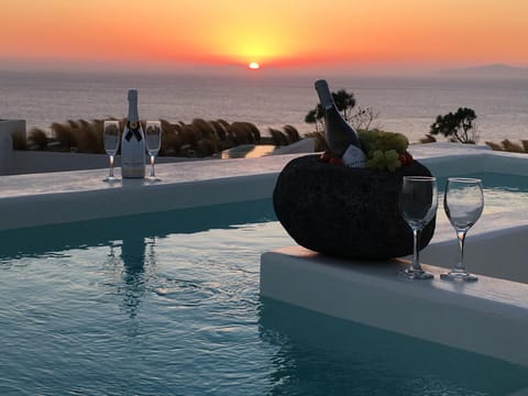 Hot Tub, Swimming pool, Sunset